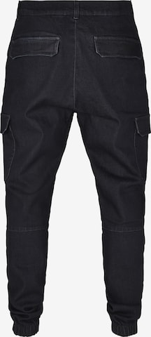 Urban Classics Regular Cargo Jeans in Black