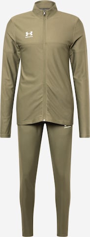 UNDER ARMOUR Sports Suit in Green: front