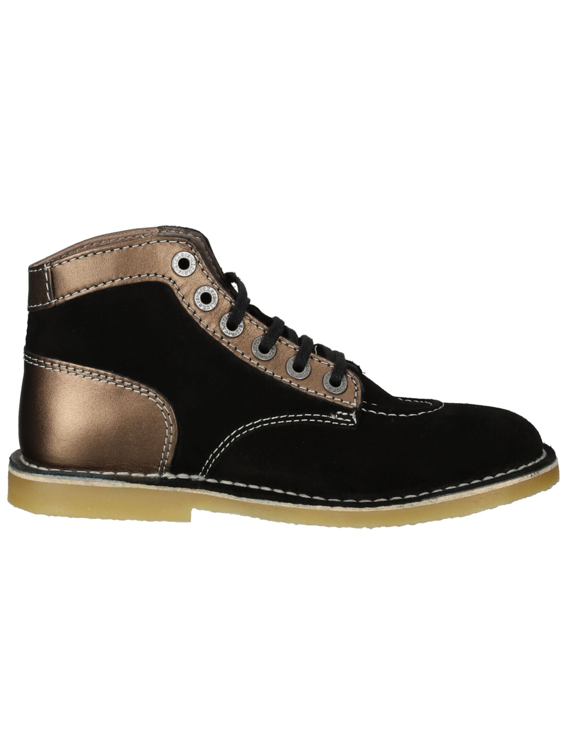 Stivaletto stringato di Kickers in nero