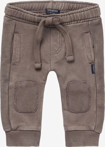 Noppies Tapered Broek in Bruin: voorkant