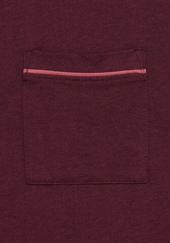 LASCANA - Camiseta para dormir en rojo