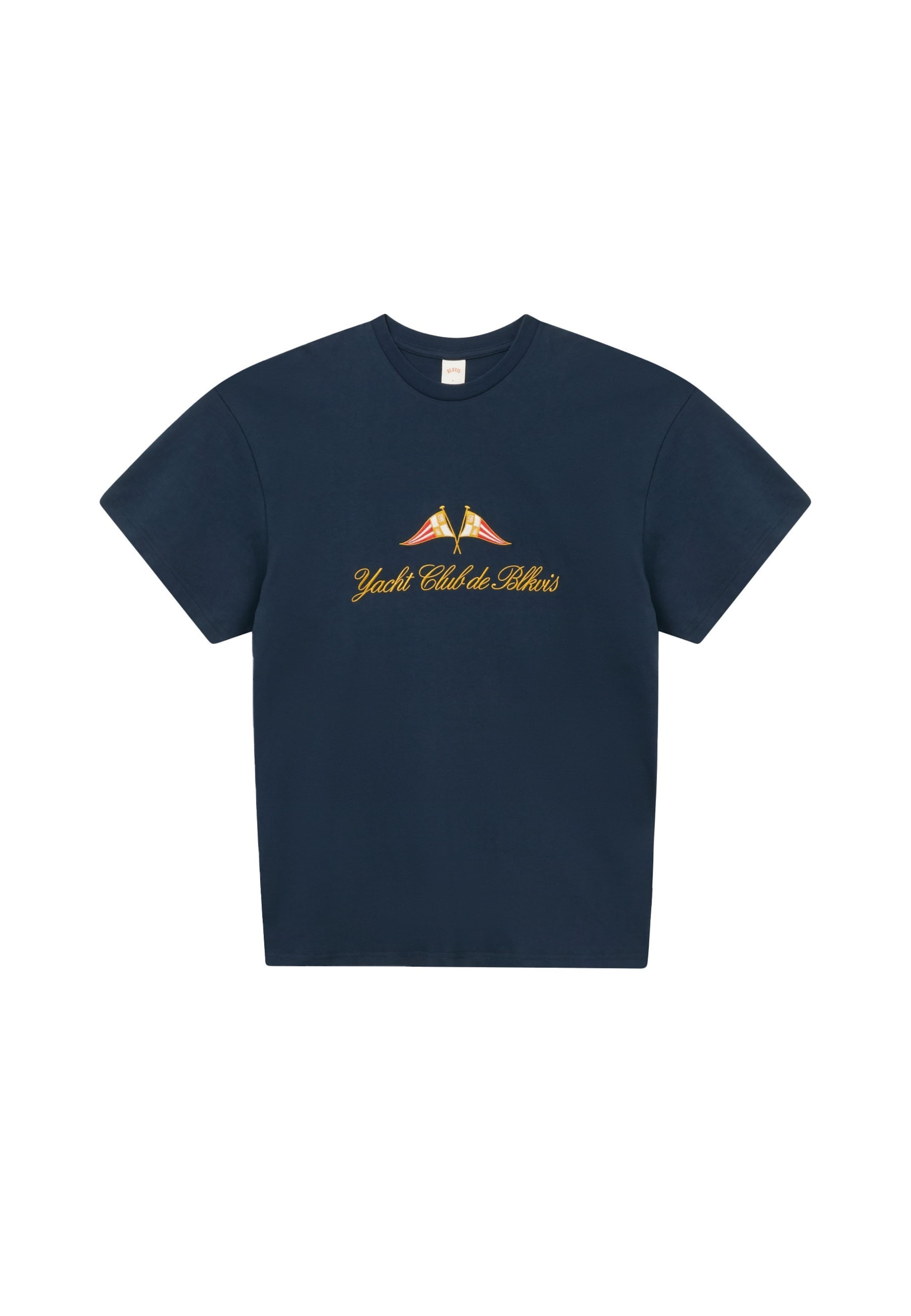 BLKVIS - Camiseta 'YCB' en azul: frente