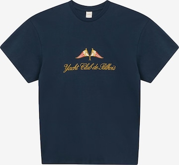 BLKVIS - Camisa 'YCB' em azul: frente