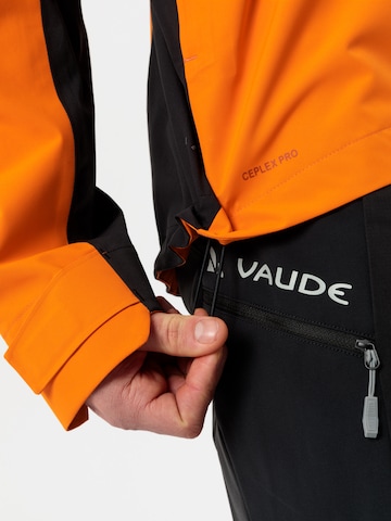 VAUDE Outdoor jacket 'M Moab Pro Rain J' in Orange