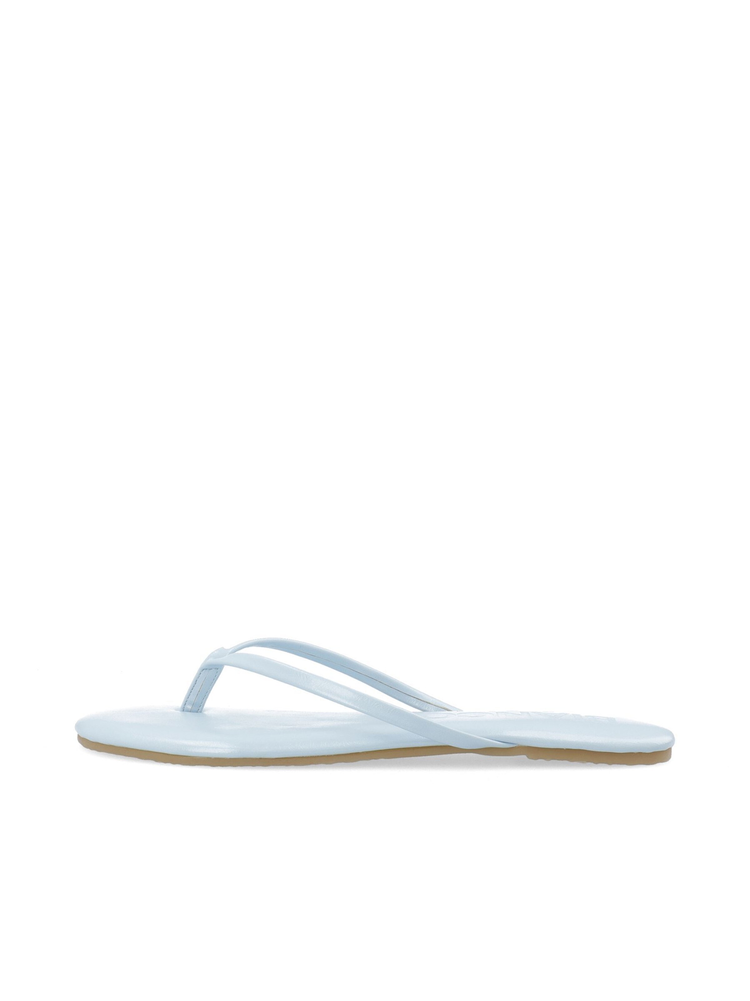 Bianco Teenslipper 'Mexico' in Blauw: voorkant