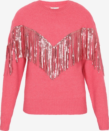 IZIA Pullover in Pink: Vorderseite