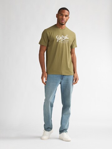 Petrol Industries Shirt 'Huracán' in Groen