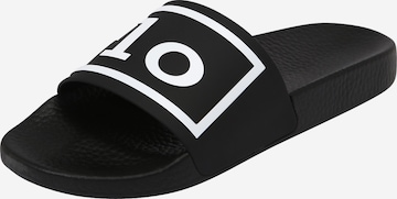 Polo Ralph Lauren - Zapatos abiertos en negro: frente