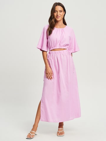 Robe 'LOTTI' Calli en violet : devant