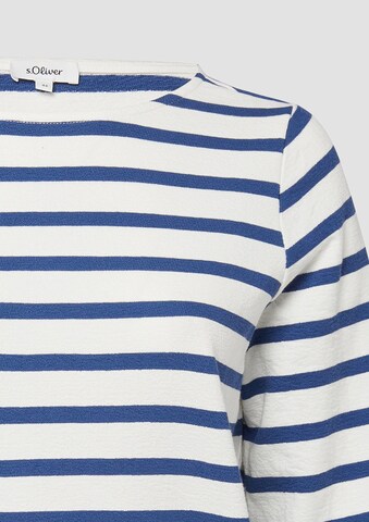 s.Oliver Sweatshirt in Weiß