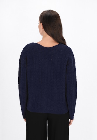 usha BLACK LABEL - Cárdigan en azul