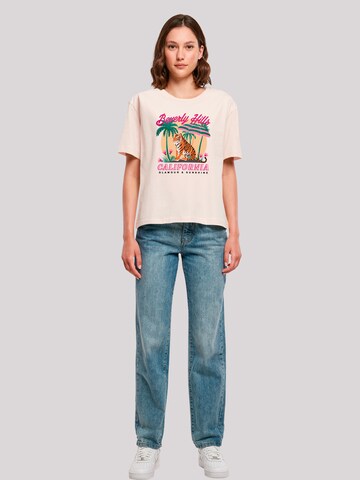 F4NT4STIC Shirt 'Beverly Hills California Glamour Summer' in Beige