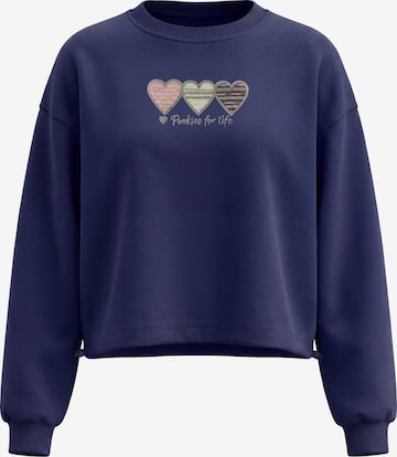 MYMO - Sudadera en azul: frente