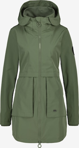 Manteau mi-saison 'NoelieAK A' Alife and Kickin en vert : devant