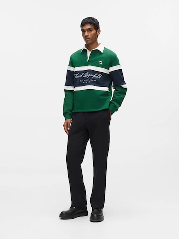 Karl Lagerfeld Sweatshirt 'Ikon' in Groen