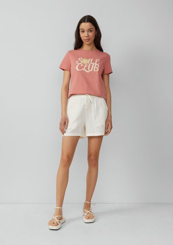 QS Regular Broek in Wit