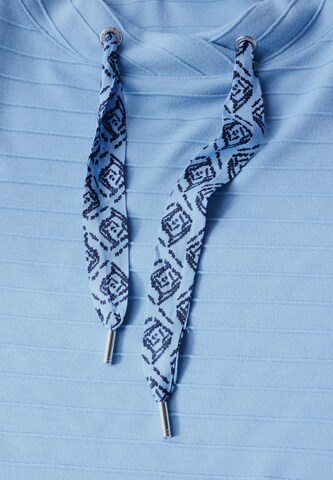 CECIL Ottomanshirt in Blau
