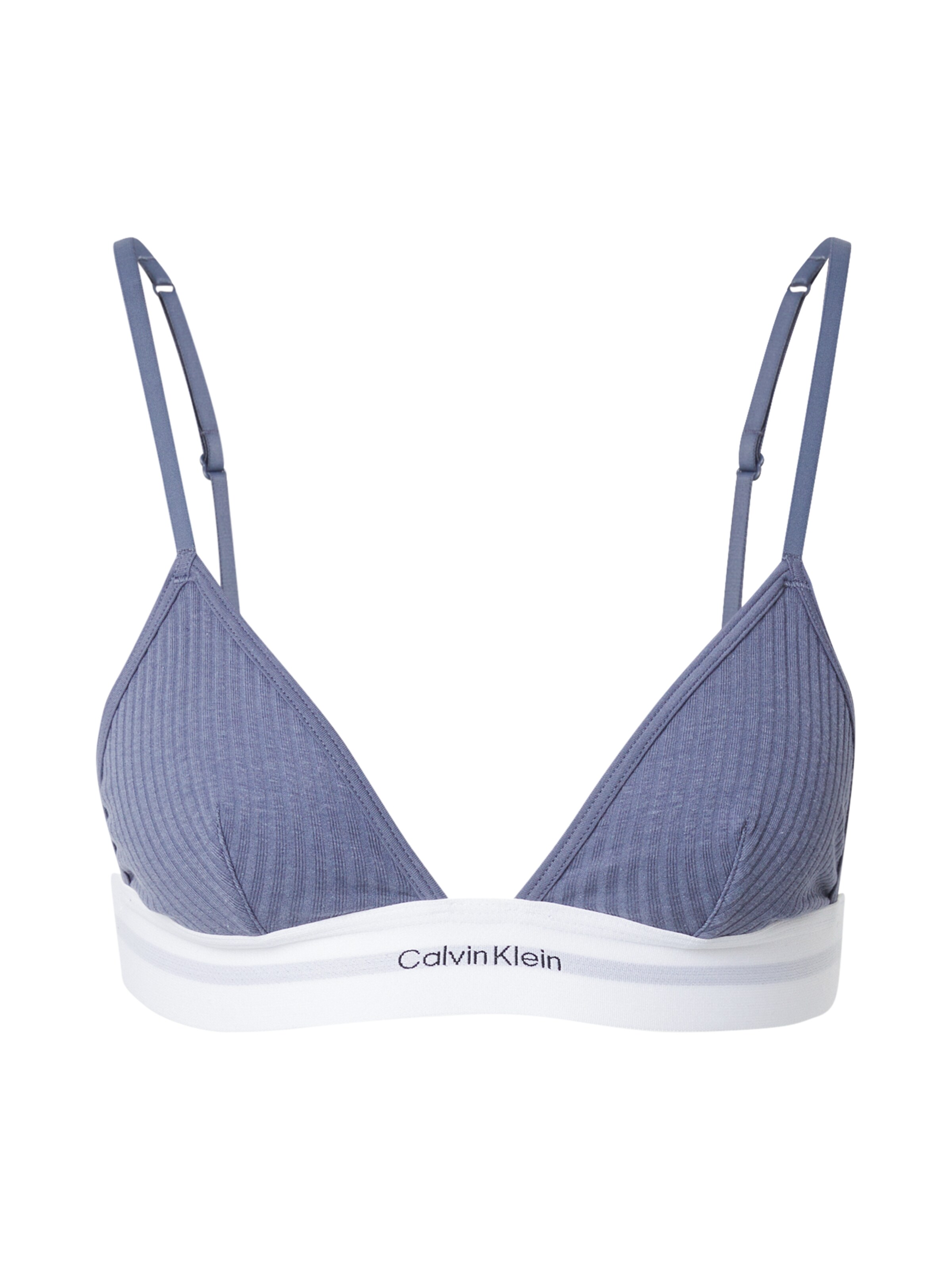 Triangle Soutien-gorge Calvin Klein Underwear en bleu : devant