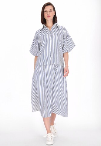 usha BLUE LABEL Blouse 'Casual' in Blauw