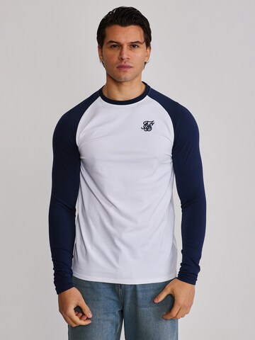 SikSilk Shirt in Wit: voorkant