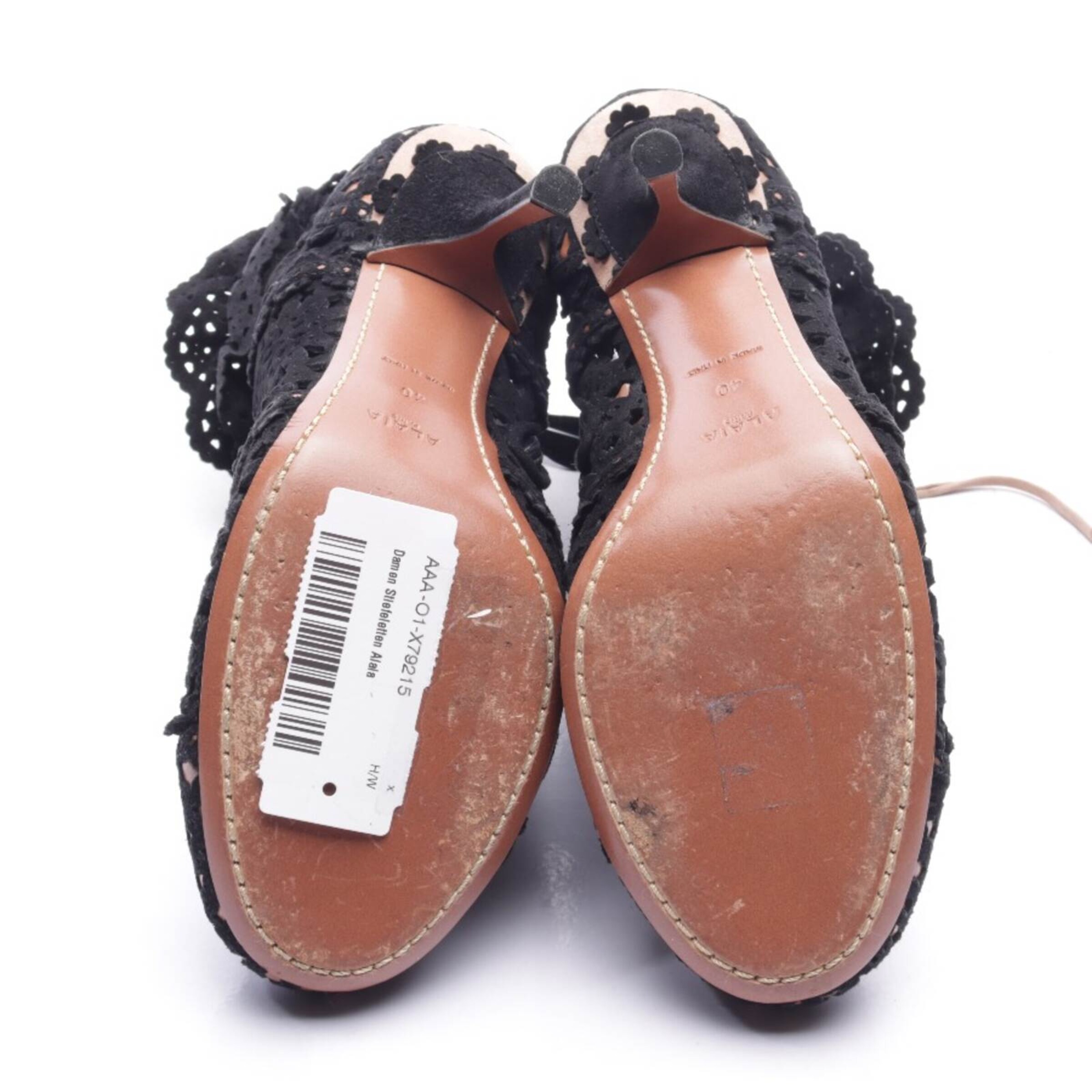 ALAïA Dress Boots in 40 in Brown