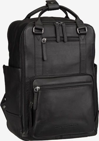 The Chesterfield Brand Backpack 'Calden' in Black: front