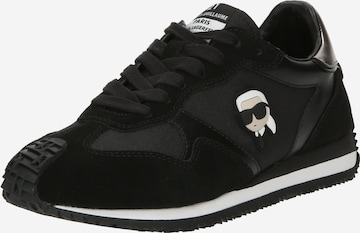 Karl Lagerfeld Sneakers laag in Zwart: voorkant