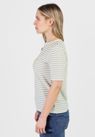 T-shirt 'Fru' Kleinigkeit en vert