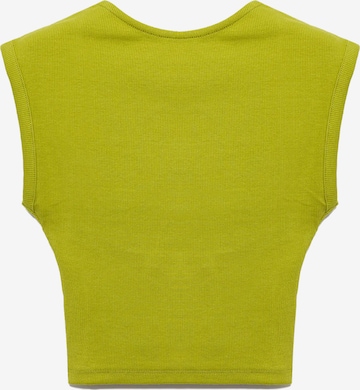 No Matter What Top in Green: front