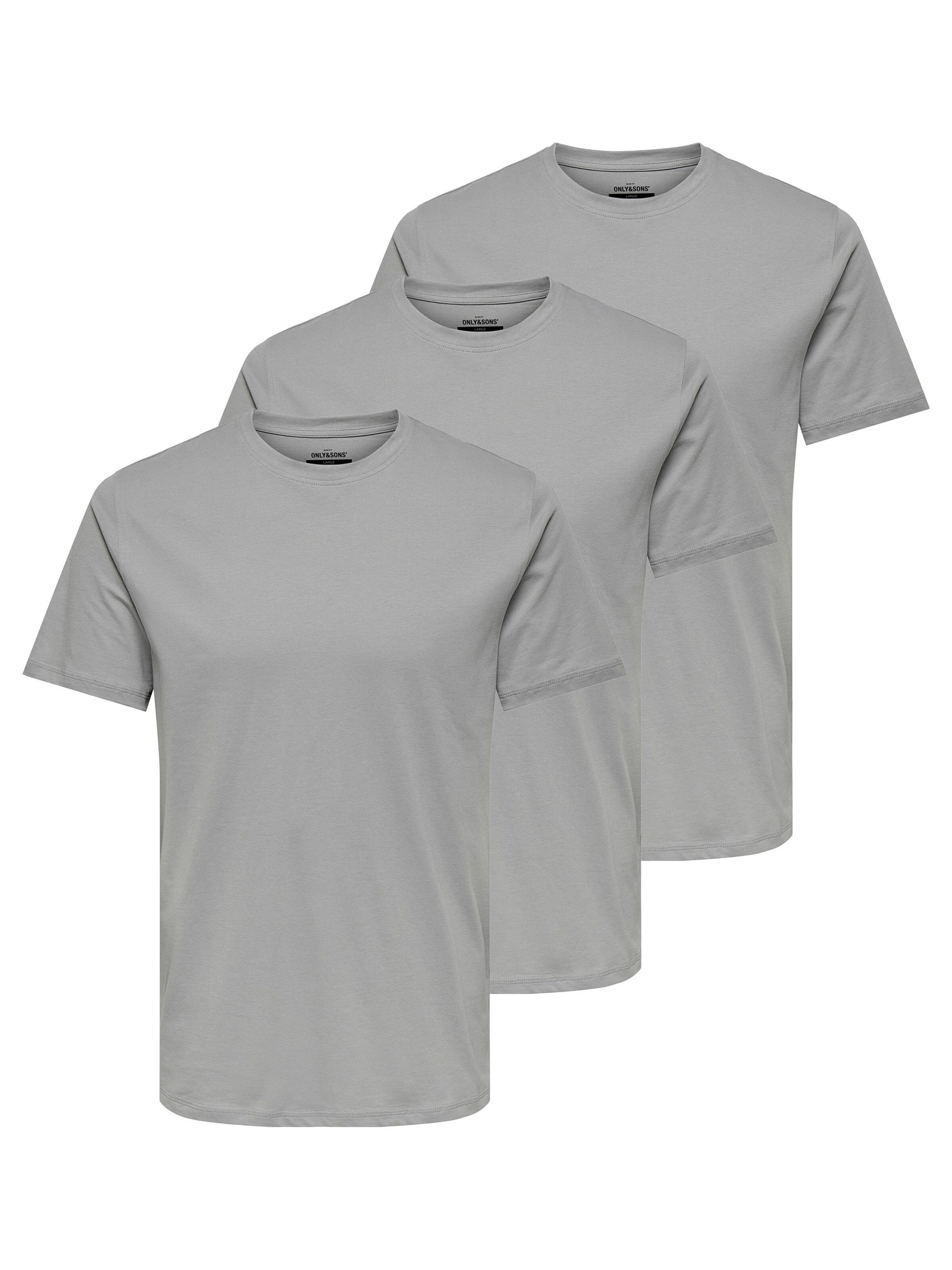 Only & Sons Shirt 'MAX' in S/Regular in Grey, Item view