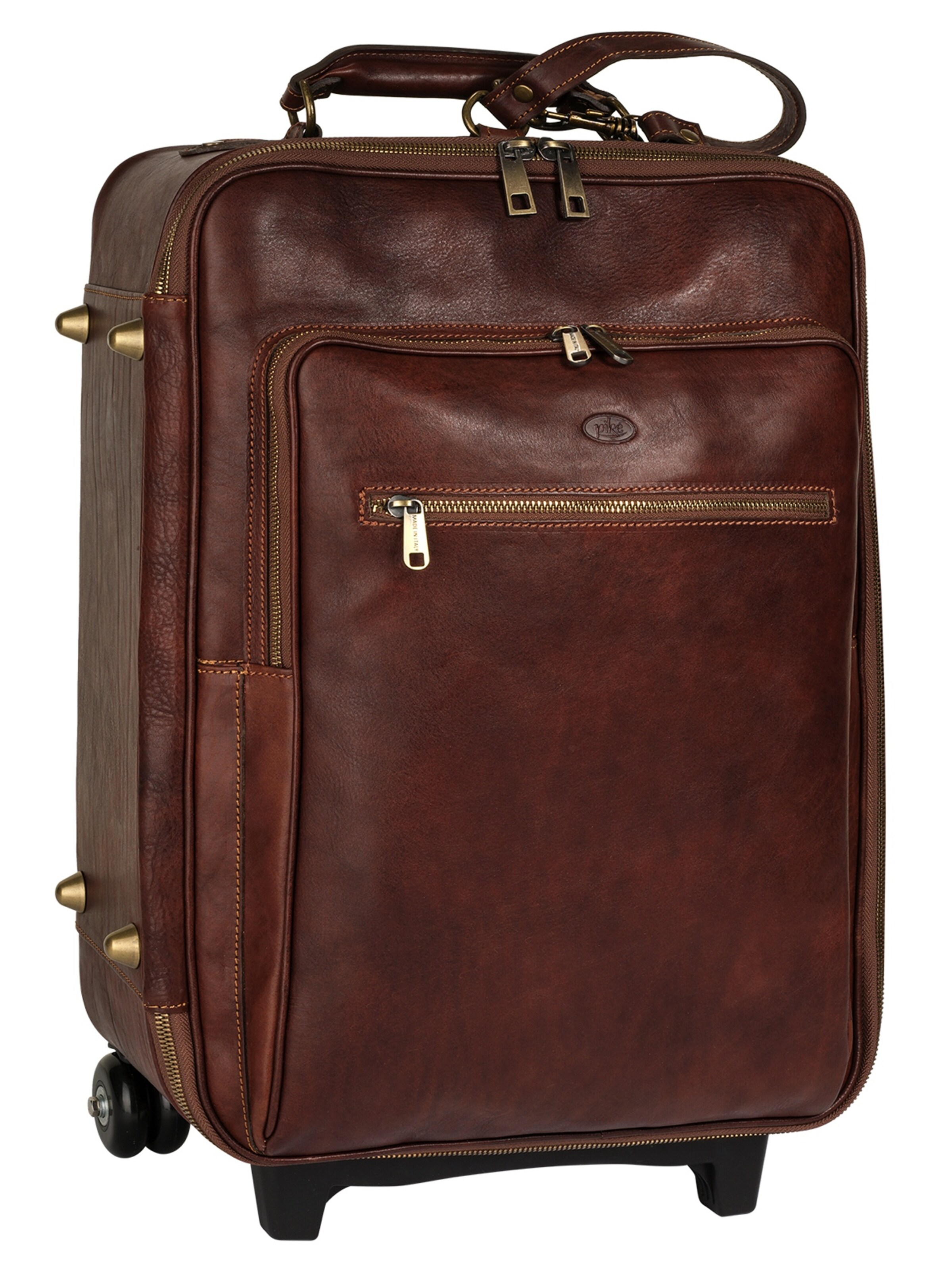Valisette 'PERUGIA' piké en marron