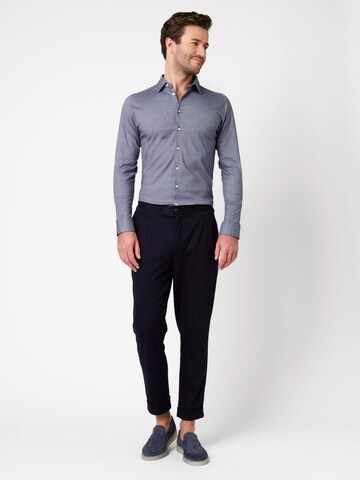 Coupe slim Chemise DESOTO en bleu