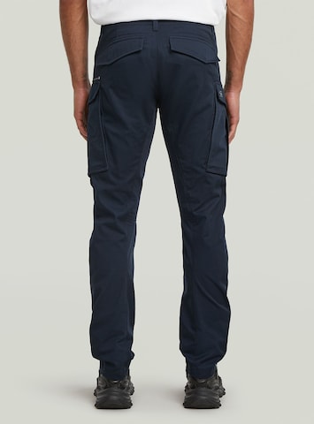Effilé Pantalon cargo G-STAR en bleu