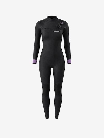 WALLIEN Wetsuit 'High Performance Yulex (4/3)' in XXS-XS in Black, Item view