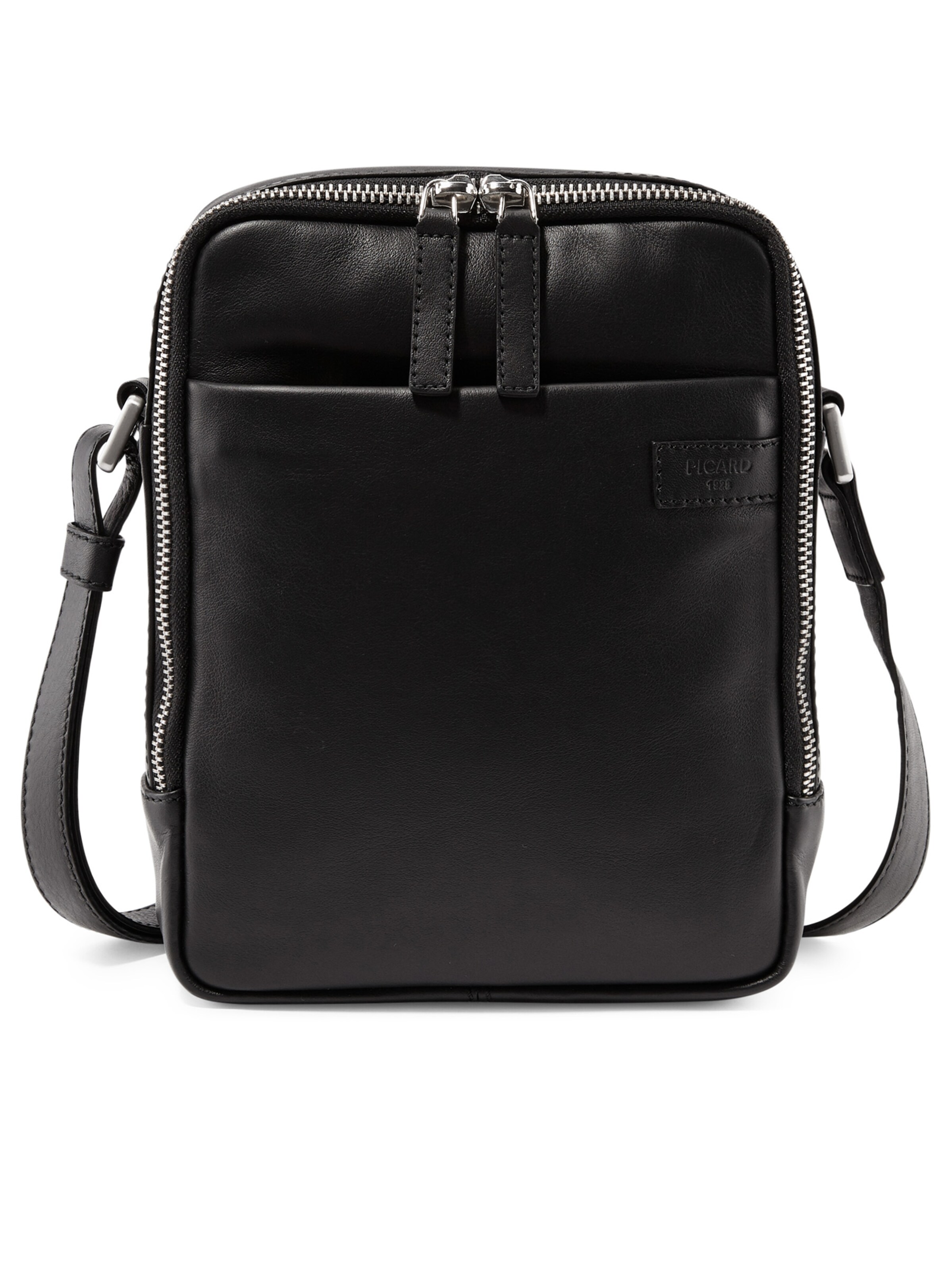 Sac à bandoulière Picard en noir : devant