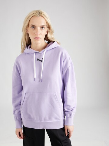 PUMA Sports sweatshirt 'Arc-Hitect' in Purple: front