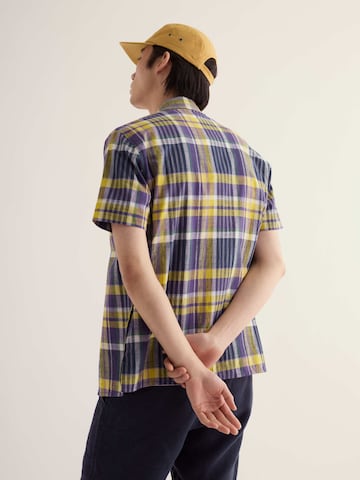 Regular fit Camicia 'Skylight Cave' di Seasalt Cornwall in lilla