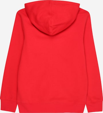 GAP Zip-Up Hoodie in Red