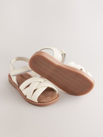 Next - Sandalias en blanco
