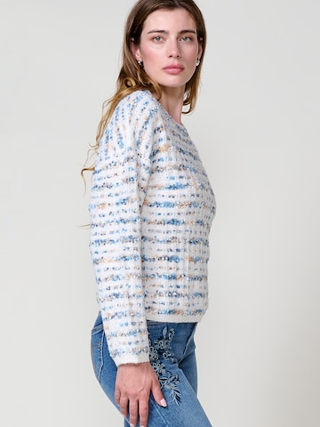 Pull-over KOROSHI en blanc