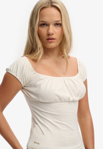 T-shirt Superdry & Co en blanc