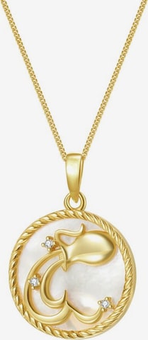 Hey Happiness Ketting 'Aquarius' in Goud: voorkant