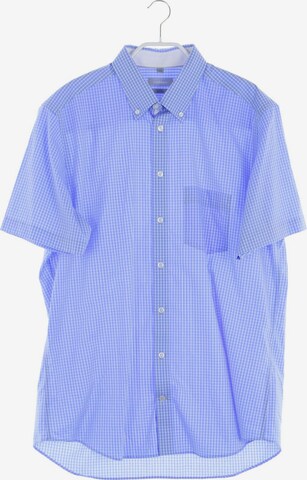 maddison Button Up Shirt in L in Blue: front