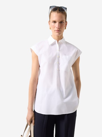 BOGNER Bluse in Weiß: Vorderseite