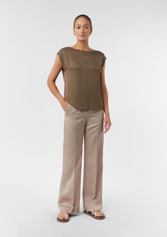 COMMA T-Shirt in Braun: Vorderseite