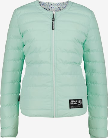 Alife and Kickin Between-Season Jacket 'Nova' in Green: front