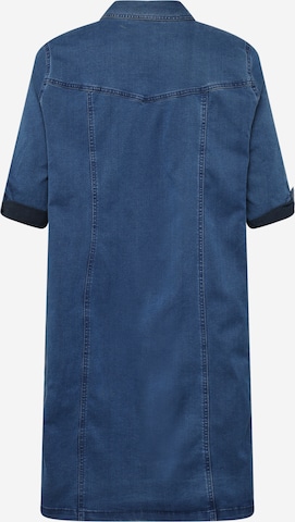 Zizzi Shirt Dress 'JANE' in Blue