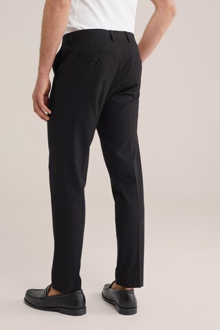 Slimfit Pantaloni di WE Fashion in nero