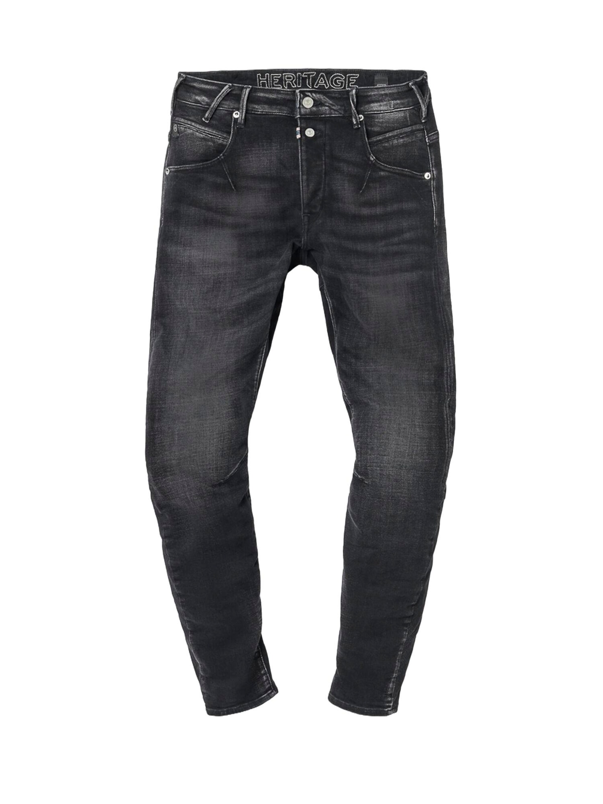 Effilé Jean Le Temps Des Cerises en noir : devant