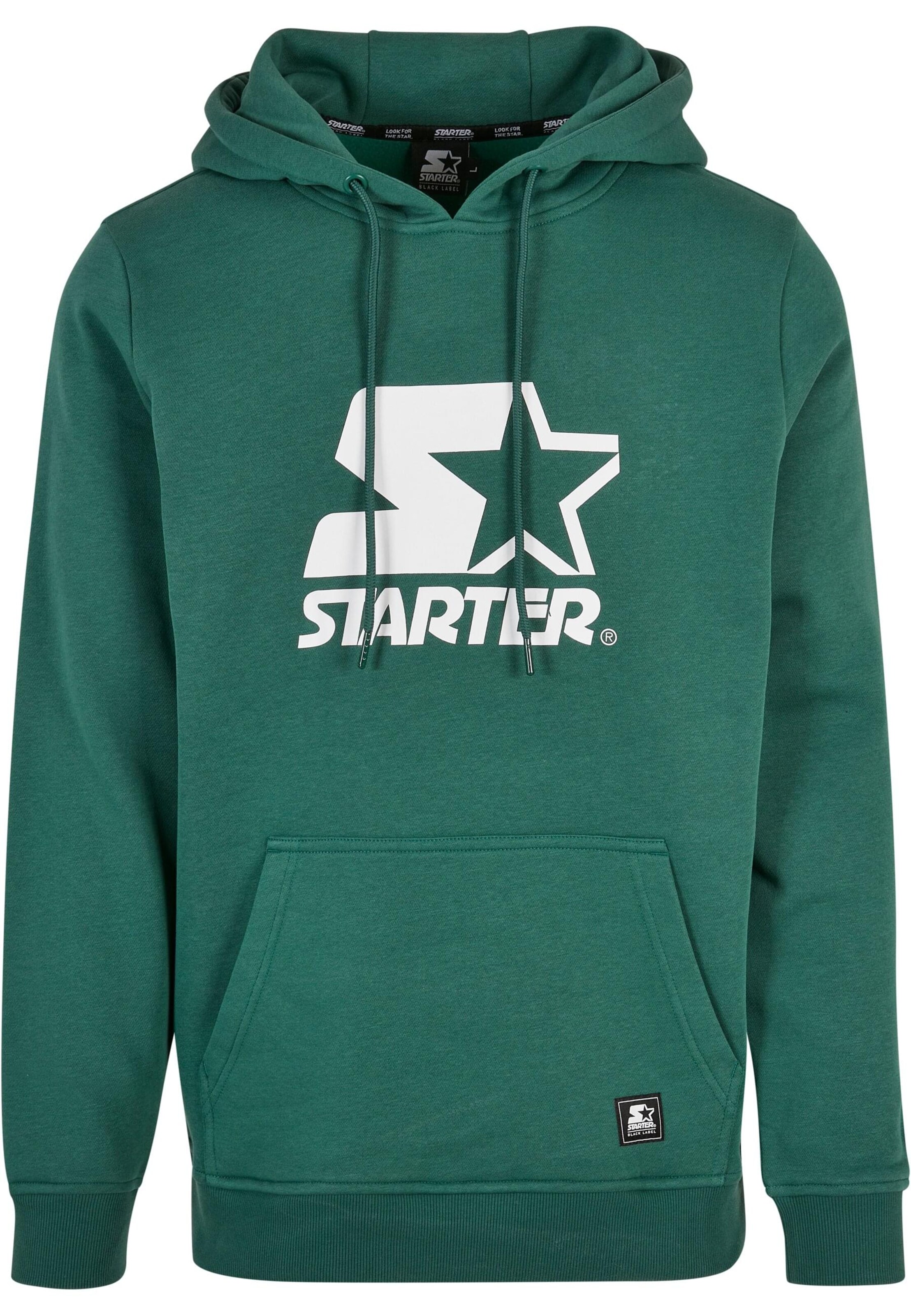 Starter Black Label Regular Sweatshirt in Dark Green ABOUT YOU